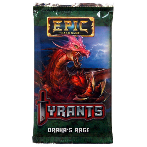 Epic Card Game: Tyrants - Draka's Rage Pack (Clearance)