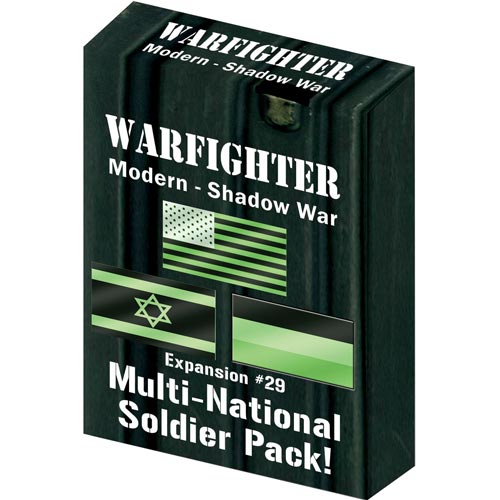 Warfighter: Modern Shadow War Expansion 29 - Multi-National Soldier Pack