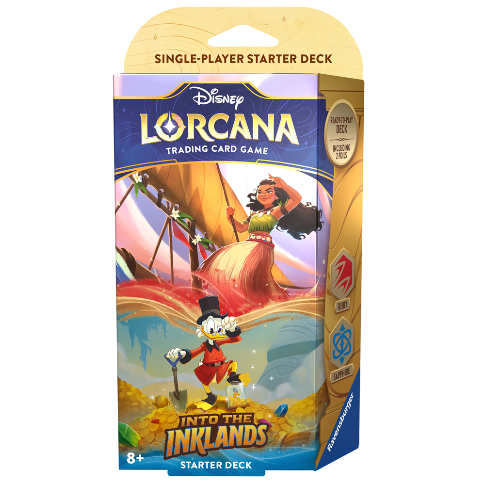 Lorcana TCG: Into the Inklands - Starter Deck - Ruby & Sapphire
