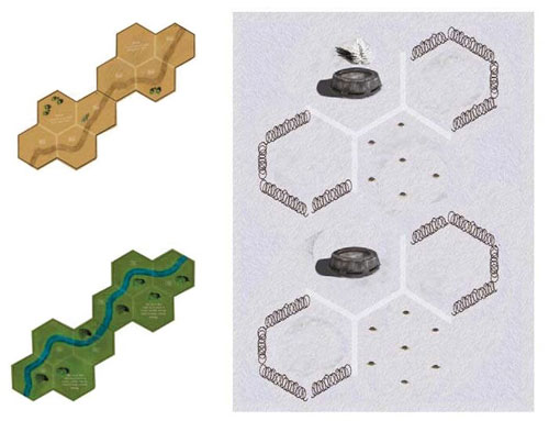 Tiger/Sherman Leader: Terrain Tile Pack