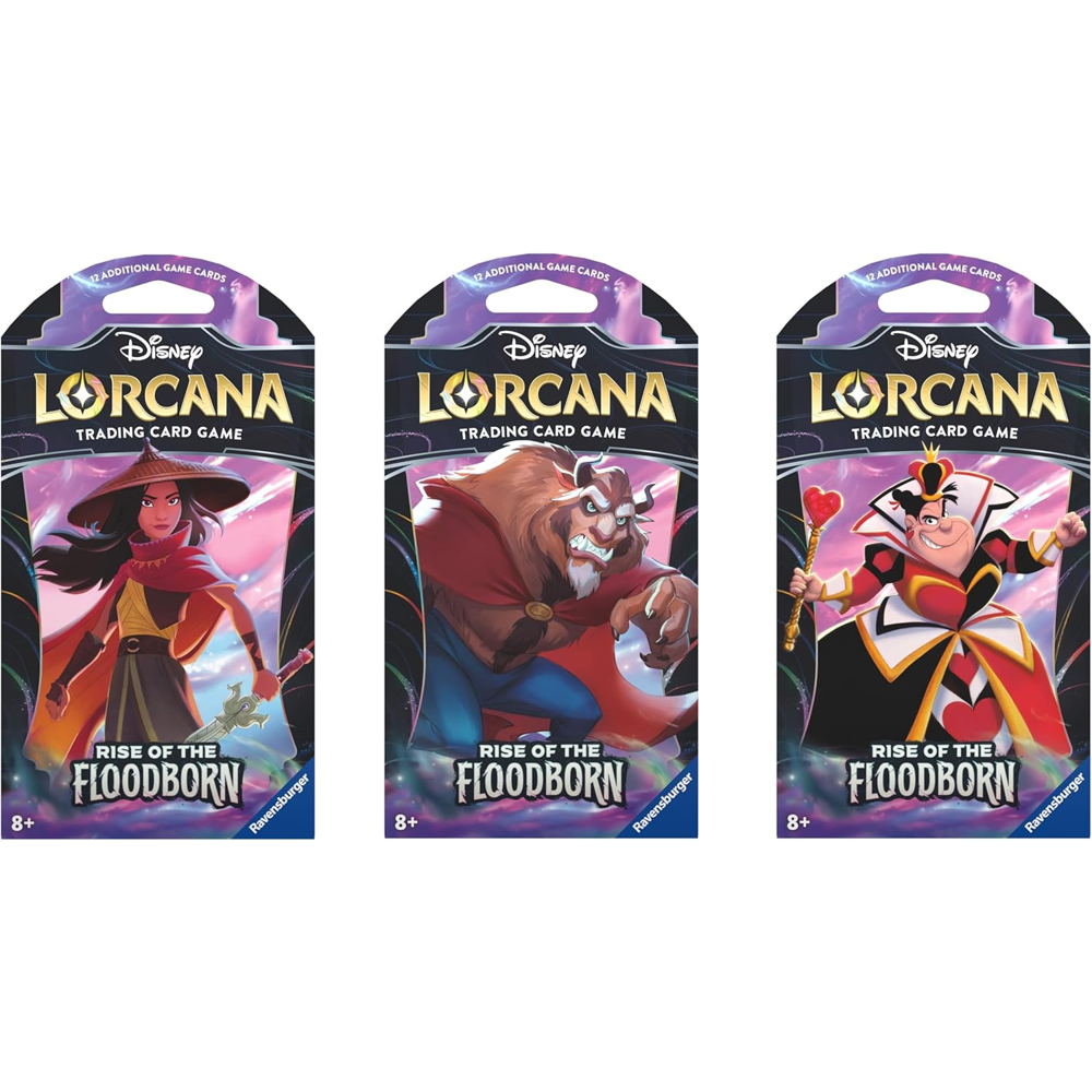 Lorcana TCG: Rise of the Floodborn - Sleeved Booster Pack