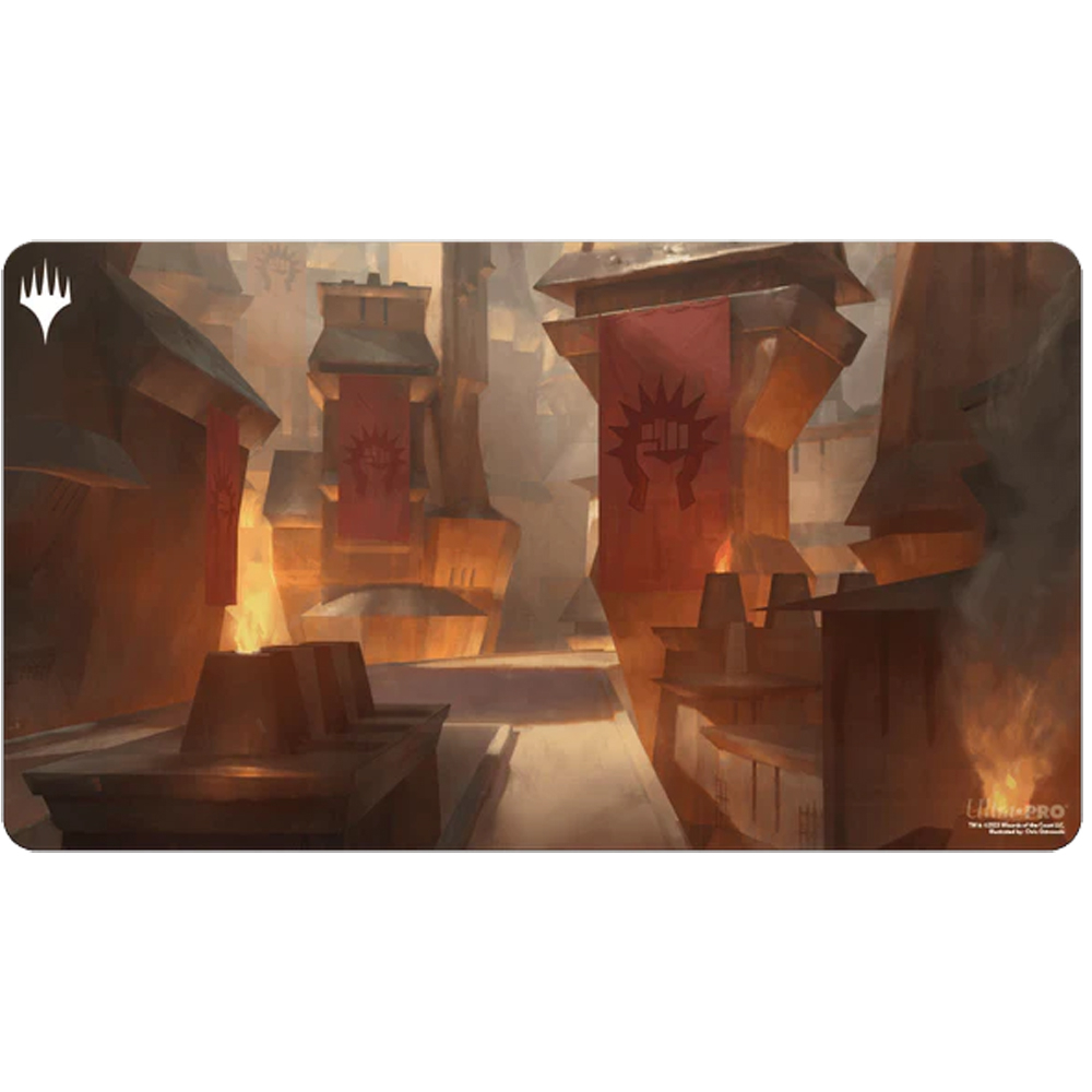 MtG Playmat: Ravnica Remastered - Boros Legion, Sacred Foundry (Last Chance)