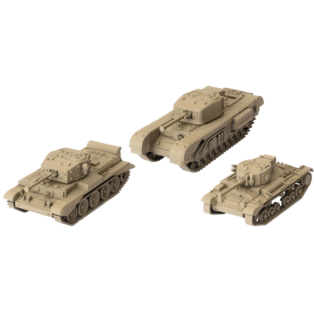 World of Tanks: British - Tank Platoon (Cromwell, Churchill VII, Valentine)