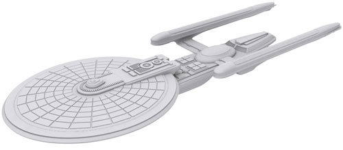 Star Trek Deep Cuts Unpainted Ships: Excelsior Class