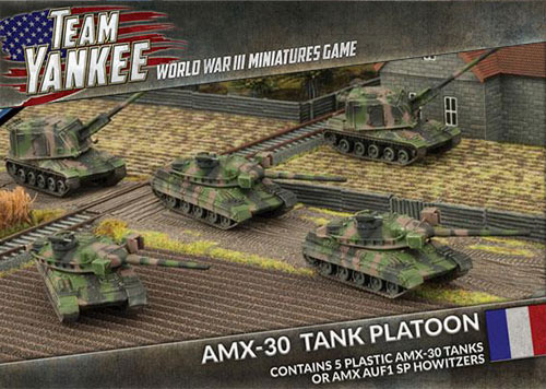 Team Yankee: French - AMX-30 Tank Platoon