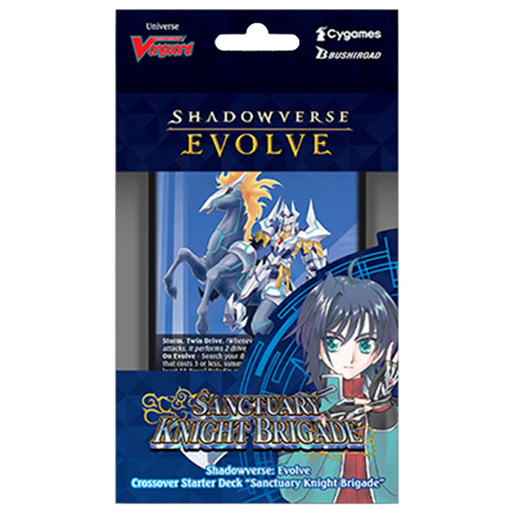 Shadowverse Evolve TCG: Cardfight!! Vanguard Crossover - Sanctuary Knight Brigade Starter Deck