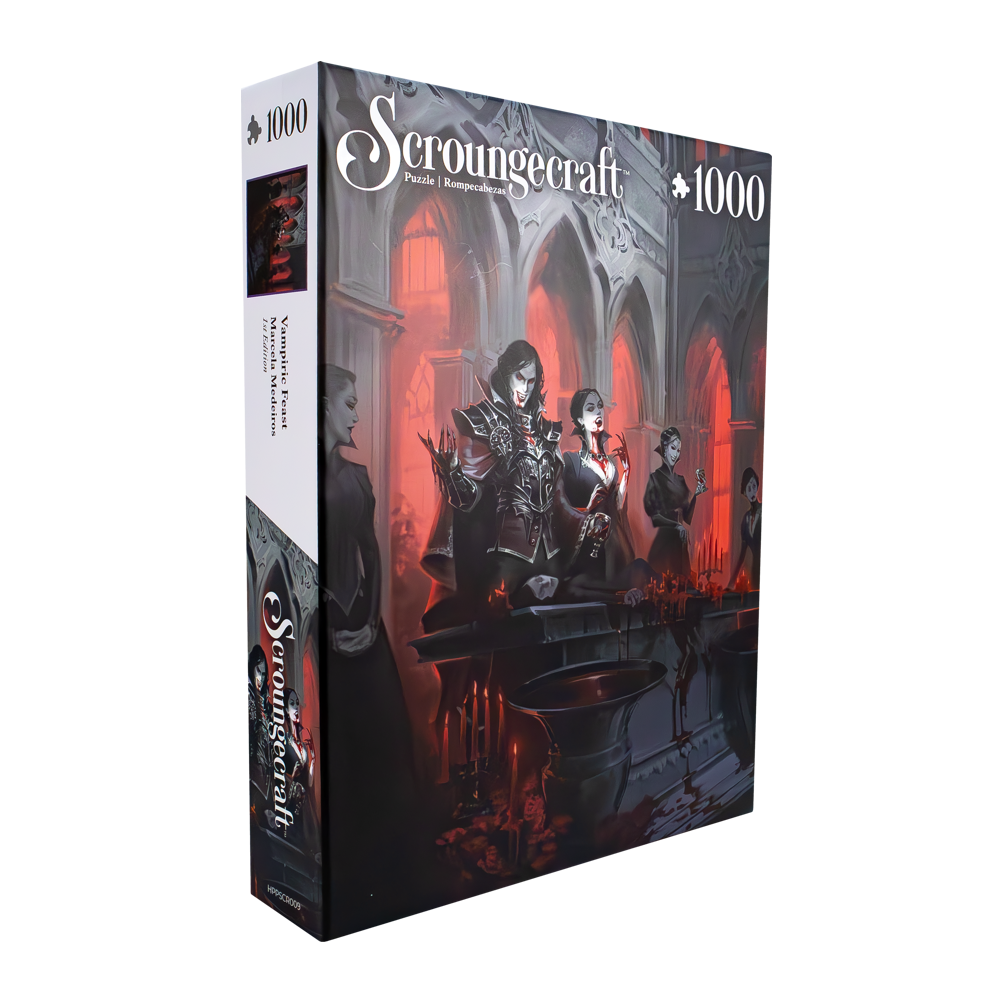 Scroungecraft: 1000-Piece Jigsaw Puzzle - Vampiric Feast