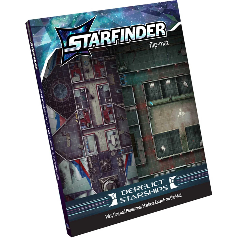Starfinder 2E RPG: Flip-Mat - Derelict Starships