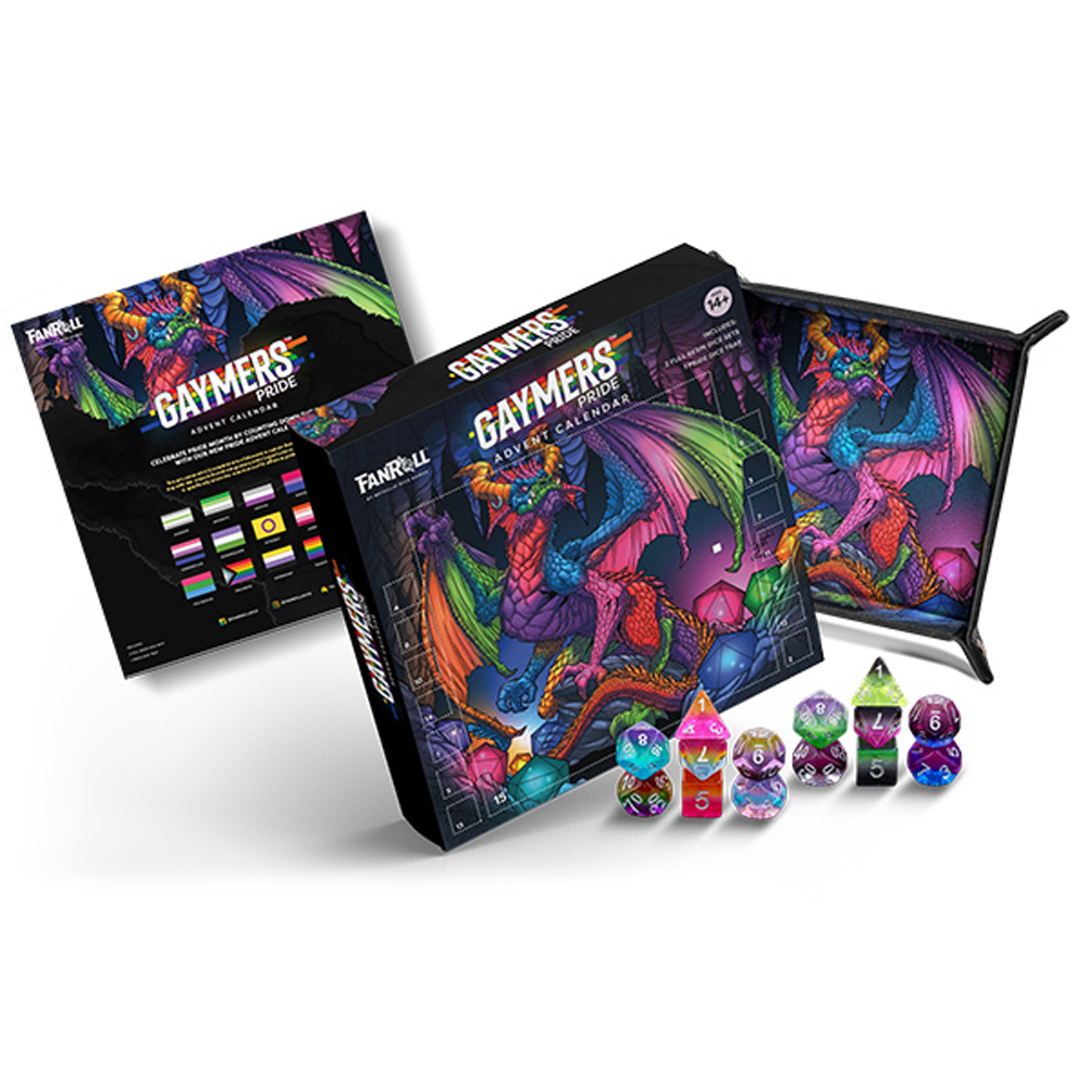 Advent Dice Calendar: Gaymers Pride