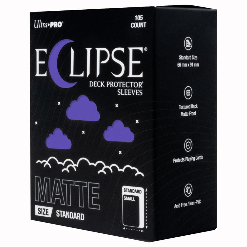 Deck Protector Sleeves: Eclipse Matte - Royal Purple (105) (Preorder)