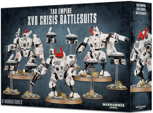 Warhammer 40K: Tau Empire XV8 Crisis Battlesuits