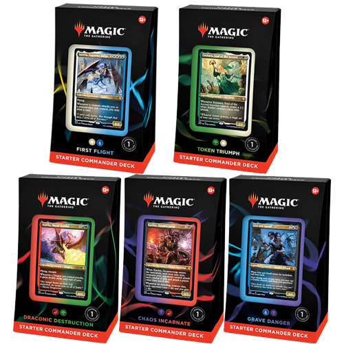 MTG: Starter Commander Deck - Set of 5