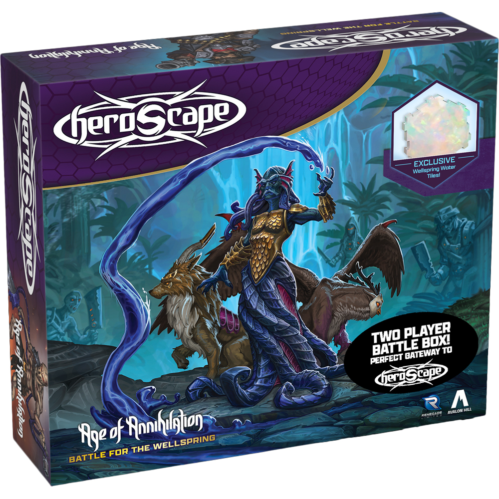 Heroscape: Age of Annihilation Two-Player Battle Box - Battle for the Wellspring (Unpainted)