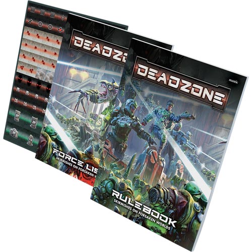 Deadzone 3E: Rulebooks & Counter Sheet Pack
