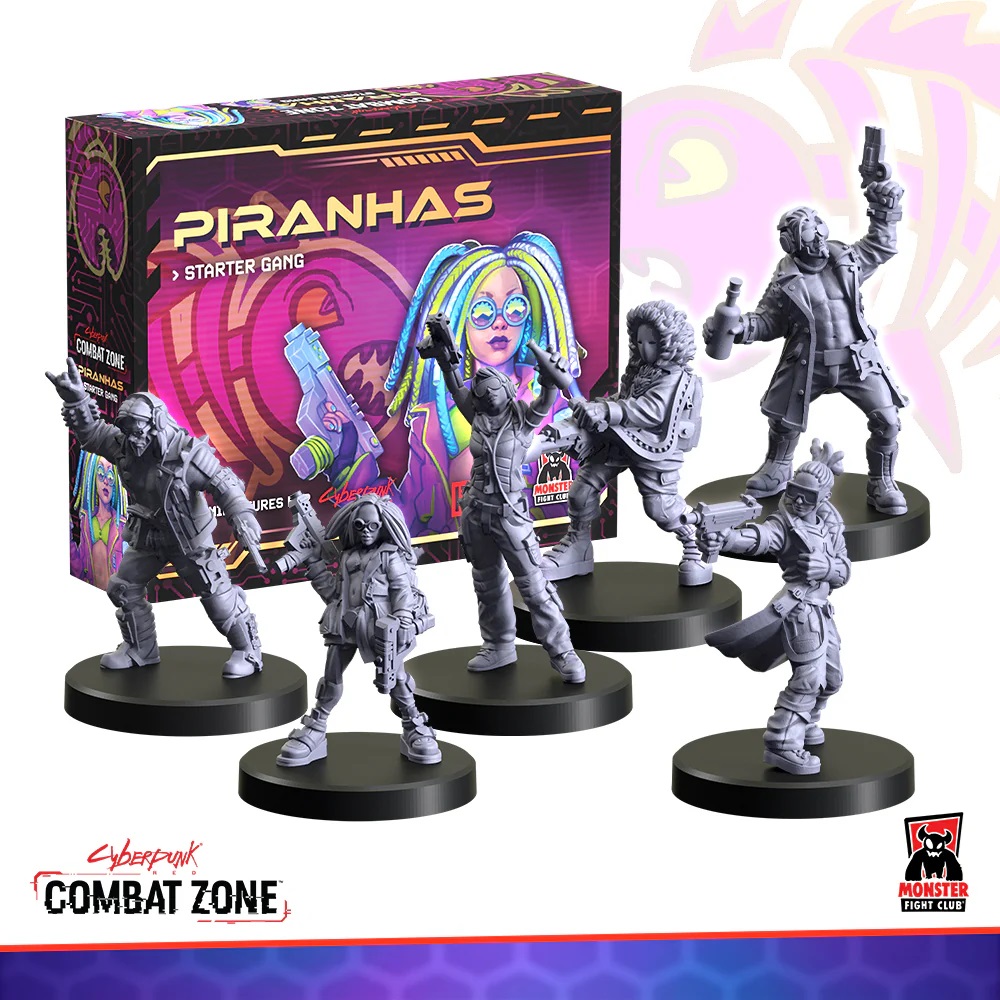 Cyberpunk Red Combat Zone: Piranhas - Starter Gang
