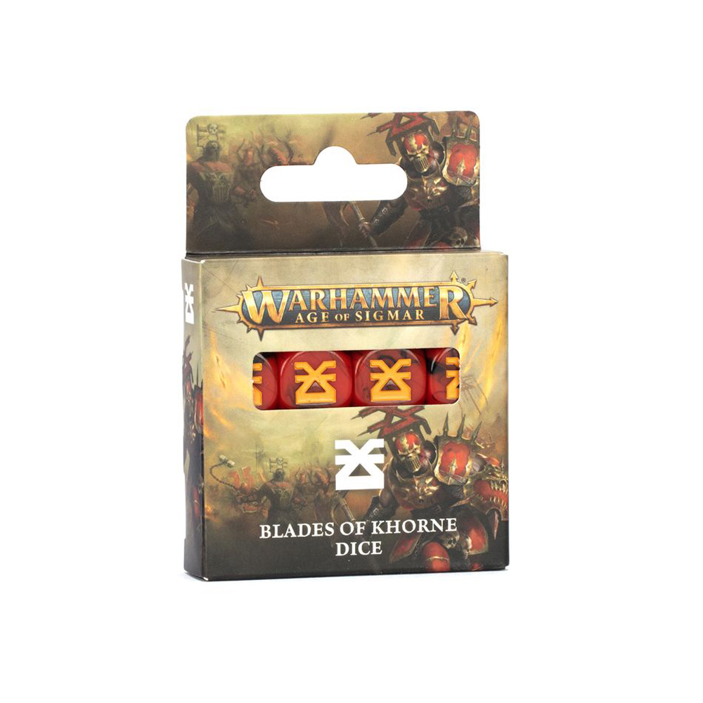 Warhammer Age of Sigmar: Dice Set - Blades of Khorne (16)