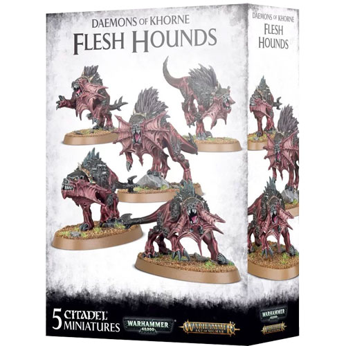 Warhammer 40K/Age of Sigmar: Daemons of Khorne - Flesh Hounds