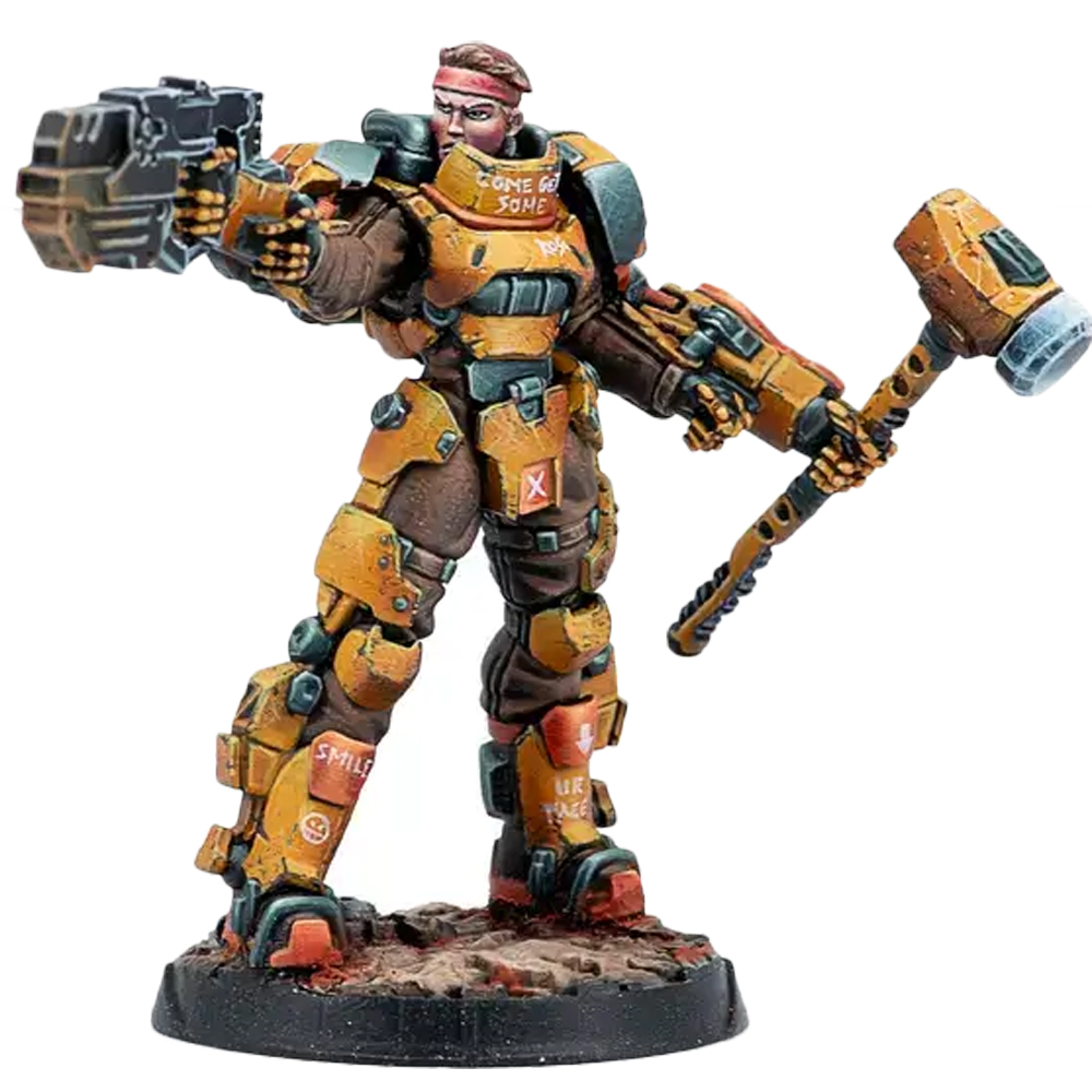 Infinity: NA2 - Diggers, Armed Prospectors (Chain Rifle)