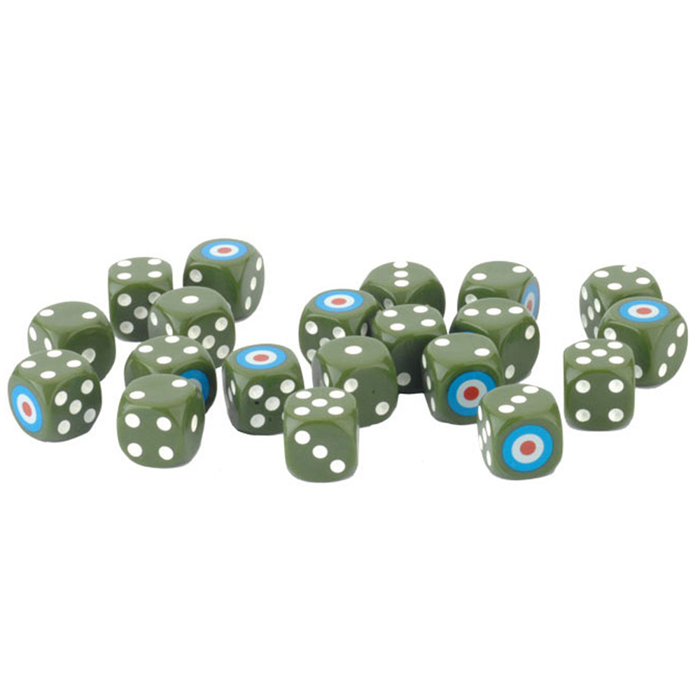 Flames of War WW2: British - Late War Dice (20)