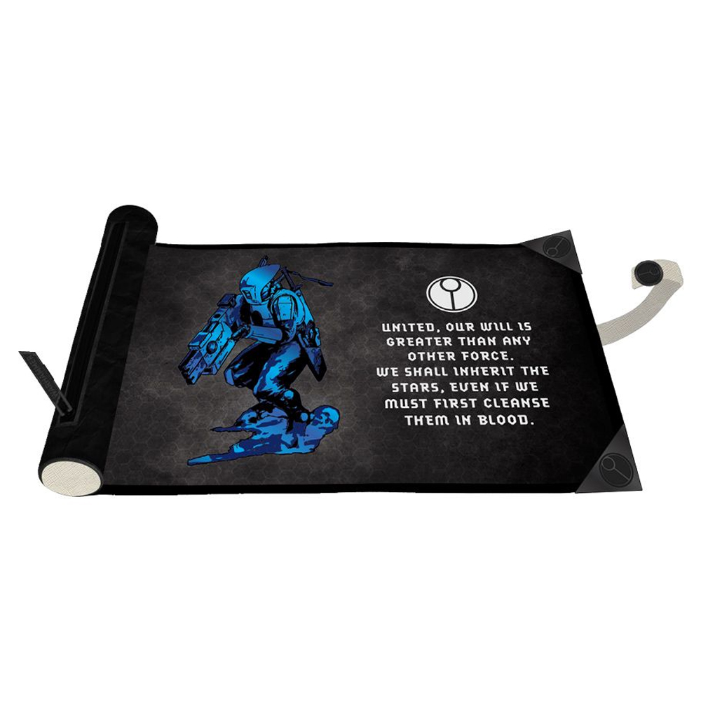 Warhammer 40K Premium Foil Dice Scroll: T'au Empire Codex Aligned (Preorder)