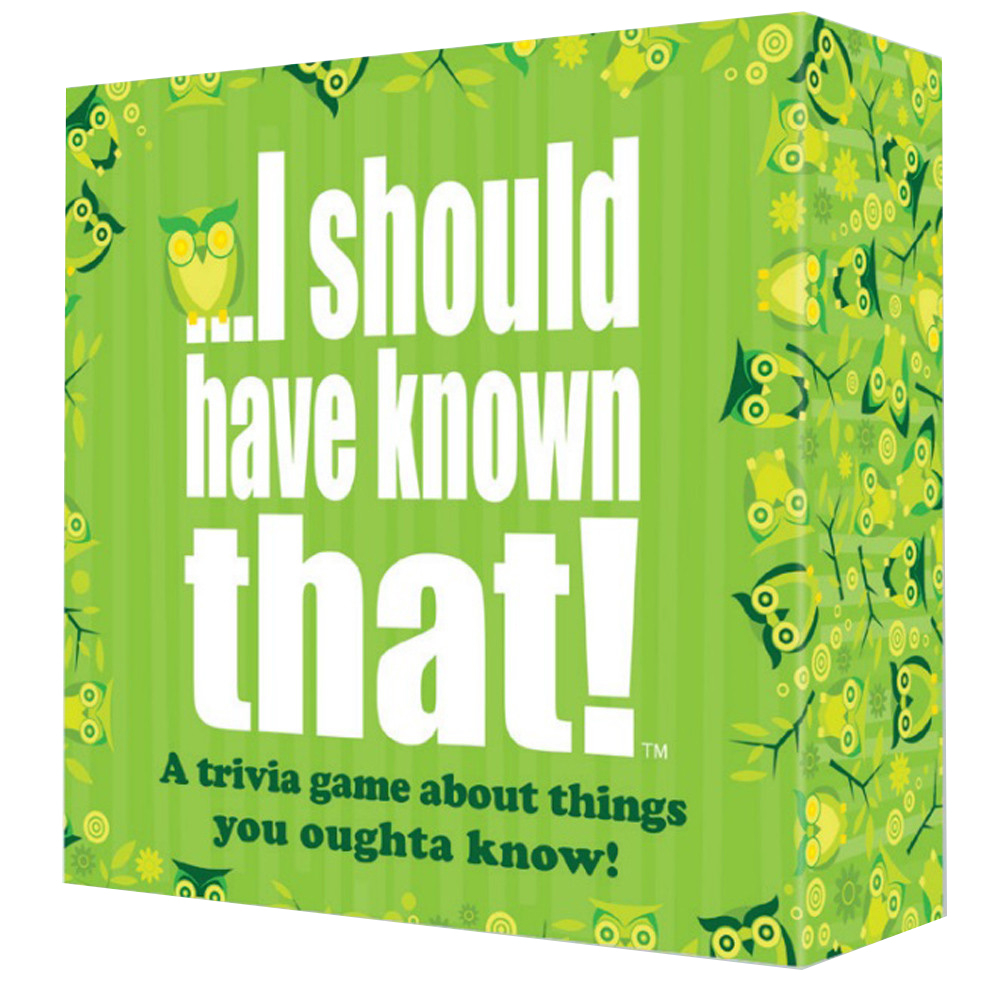 I Should Have Known That