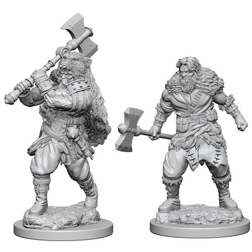 D&D Nolzur's Marvelous Unpainted Minis: W1 Male Human Barbarian