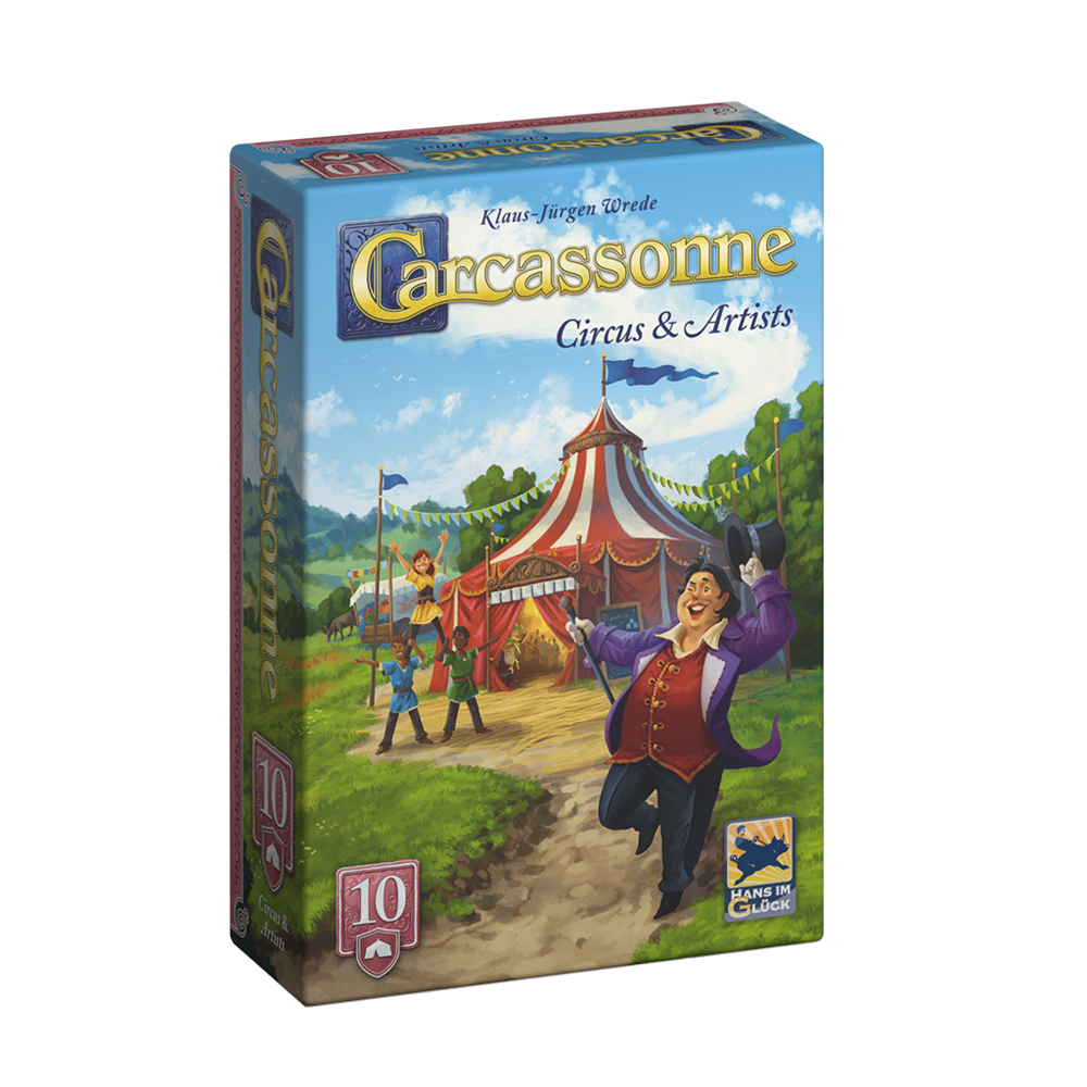 Carcassonne Exp10 (V3.1): Circus & Artists