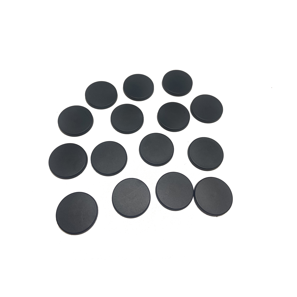 Next Level Miniatures: 25mm Round Base - Black (15)