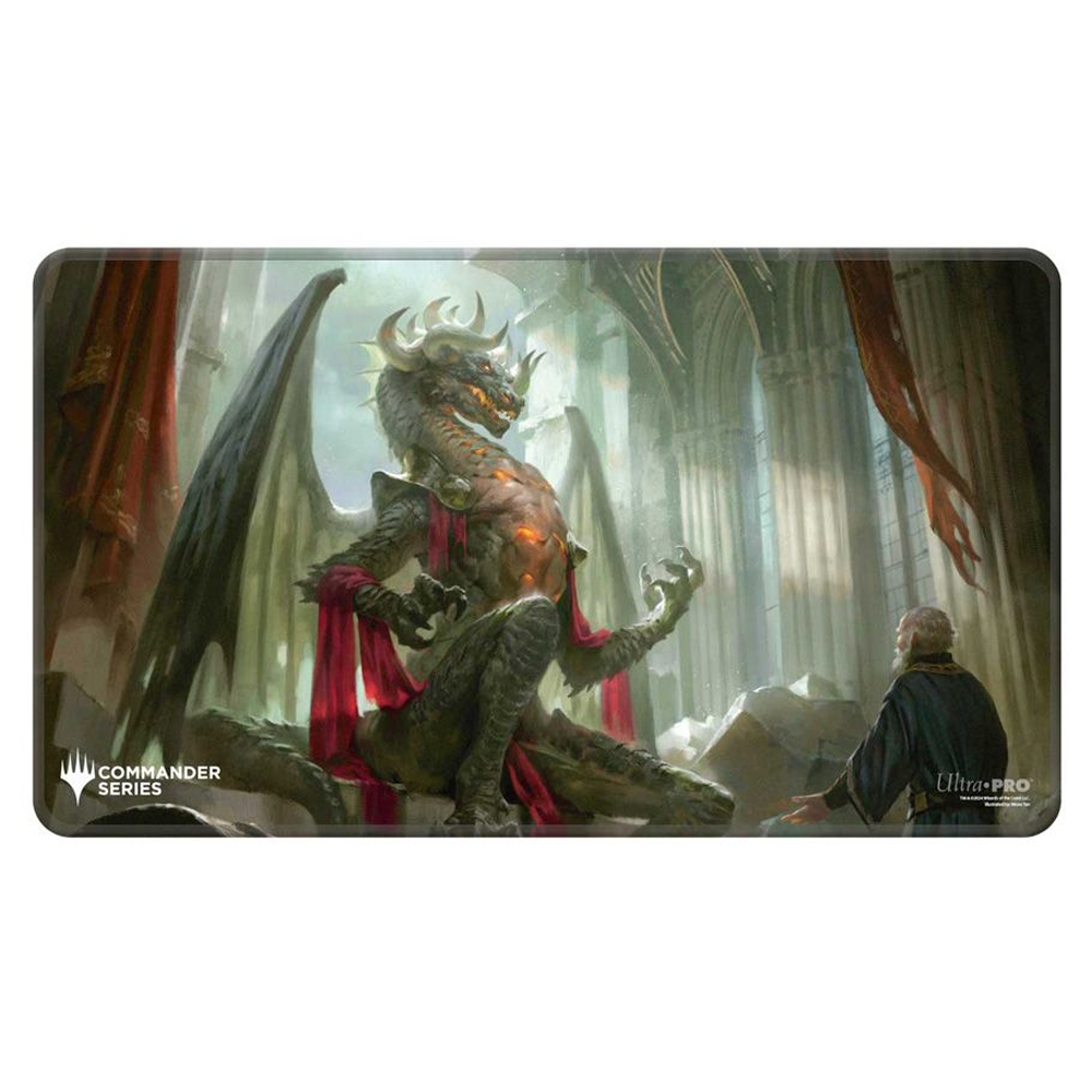 MtG Stitched-Edge Playmat: Commander Series - Korvold, Fae-Cursed King (Last Chance)