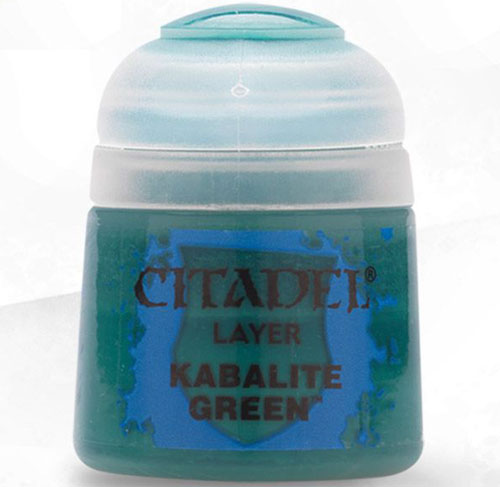 Citadel Layer Paint: Kabalite Green (12ml)