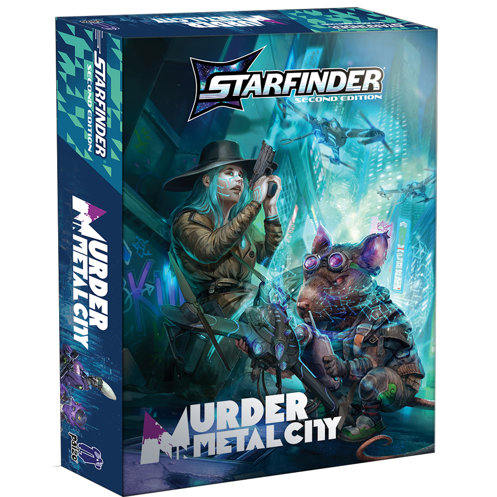 Starfinder 2E RPG: Deluxe Adventure - Murder in Metal City