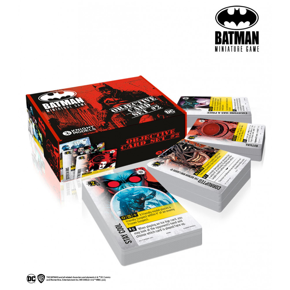 Batman Miniature Game: Objective Card Set 2 (Clearance)