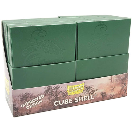Dragon Shield Cube Shell: Forest Green (8)