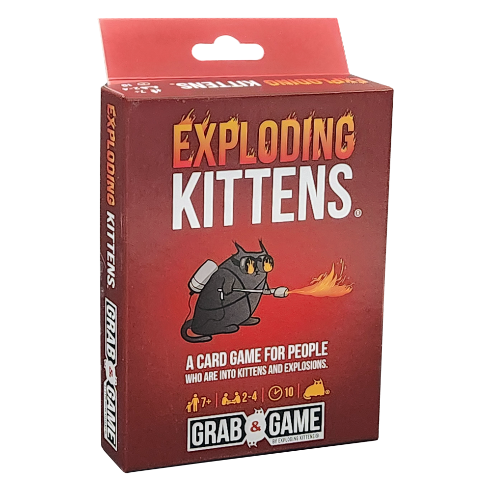 Exploding Kittens: Grab & Game Edition (New Arrival)