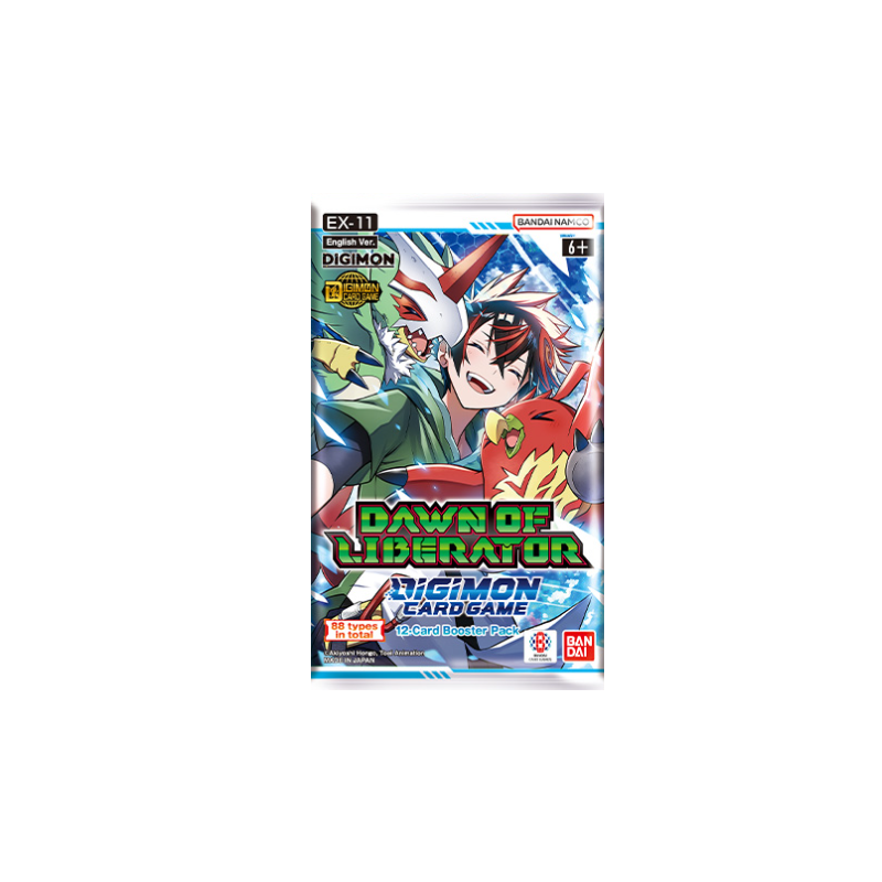 Digimon TCG: Dawn of Liberator [EX-11] - Booster Pack (Preorder)