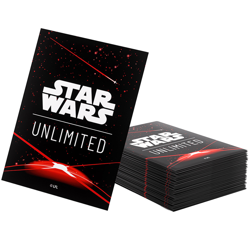 Star Wars Unlimited Sleeves: Card Back Red