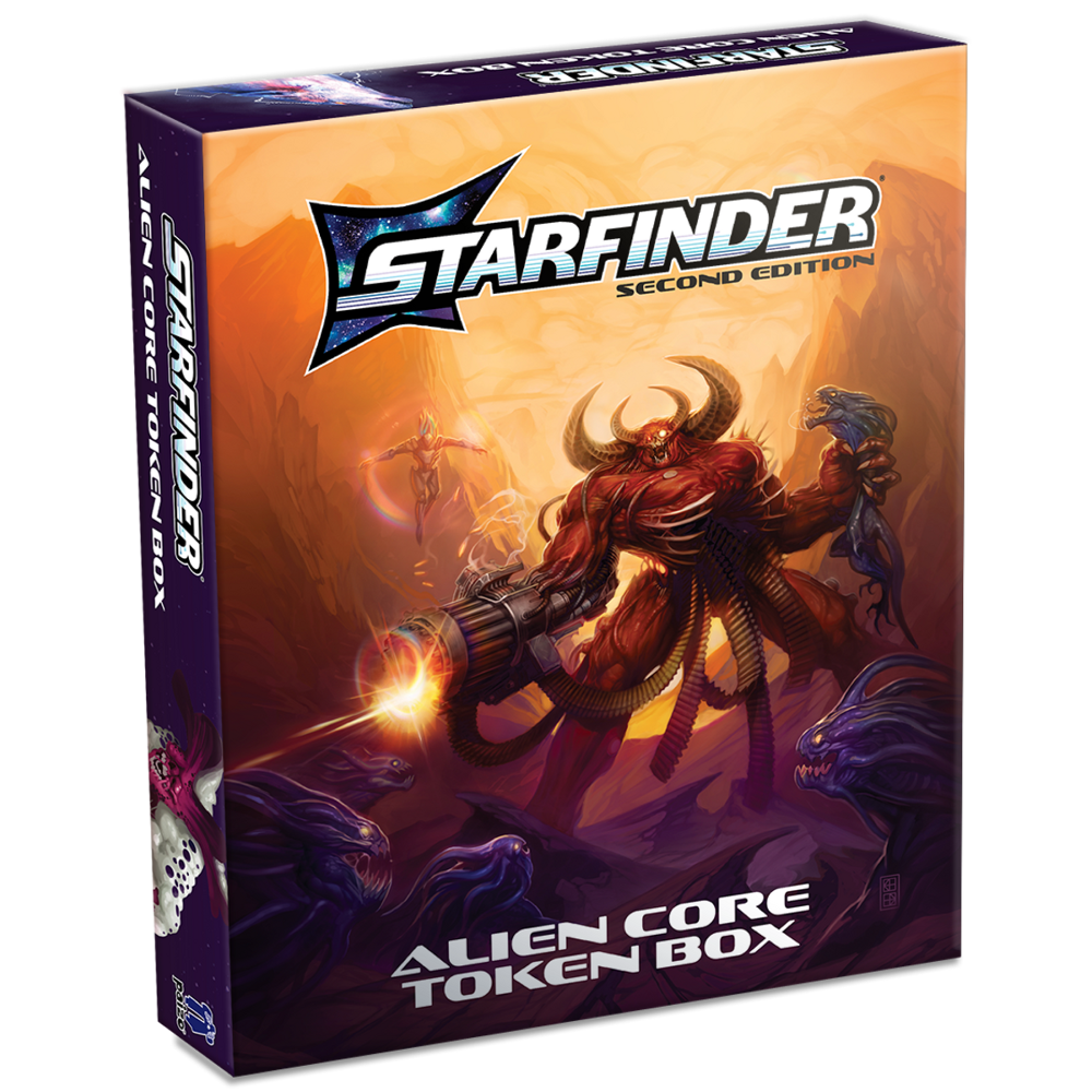 Starfinder 2E RPG: Alien Core - Token Box (New Arrival)