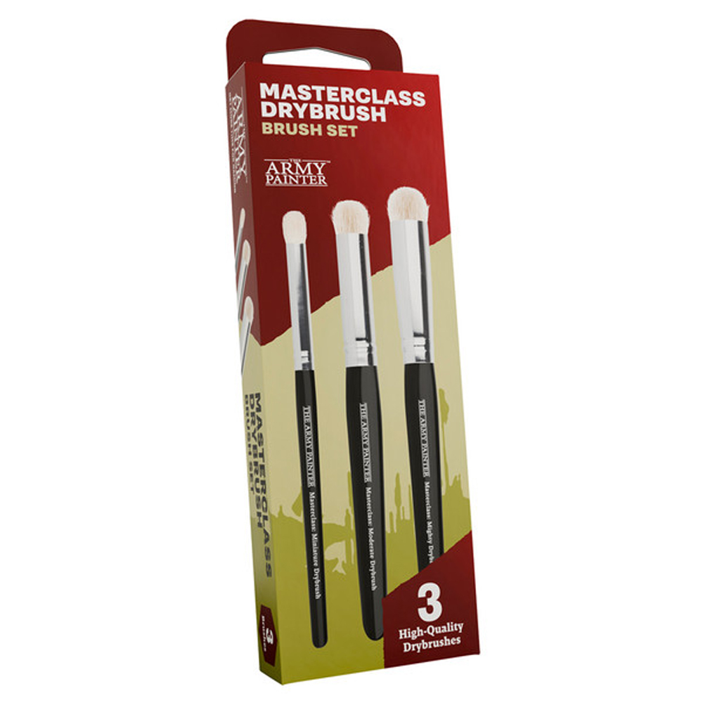Army Painter Brush: Masterclass Drybrush Set (New Arrival)