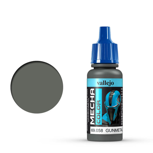 Vallejo Mecha Color: Gunmetal (17ml)