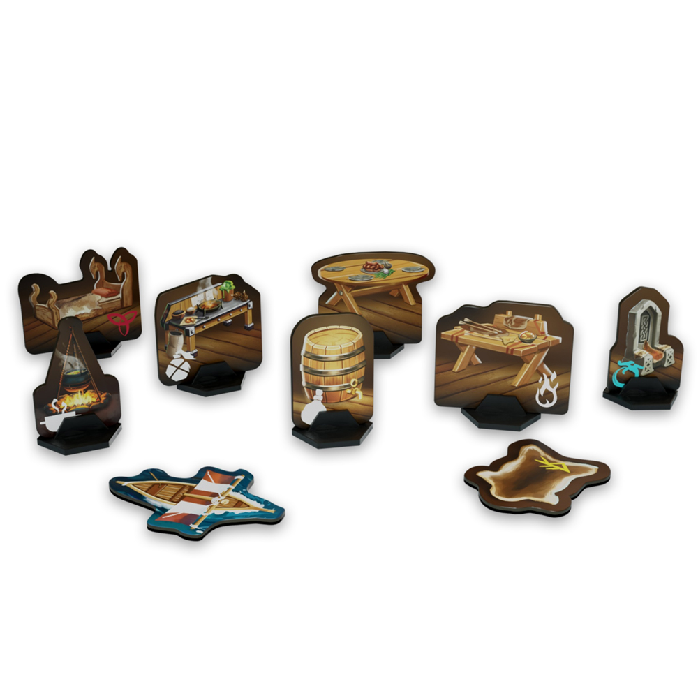 Valheim: Wooden Standees - Furniture Pack