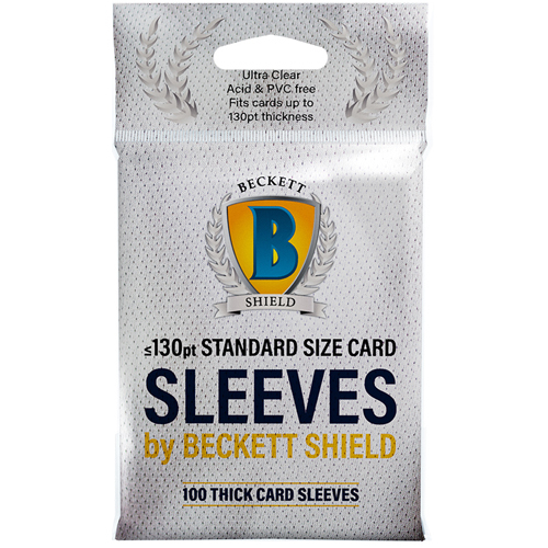 Beckett Shield Soft Sleeves: Standard Size Thick (100)