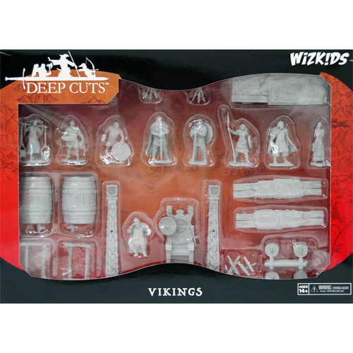WizKids Deep Cuts Unpainted Minis: W13 Vikings