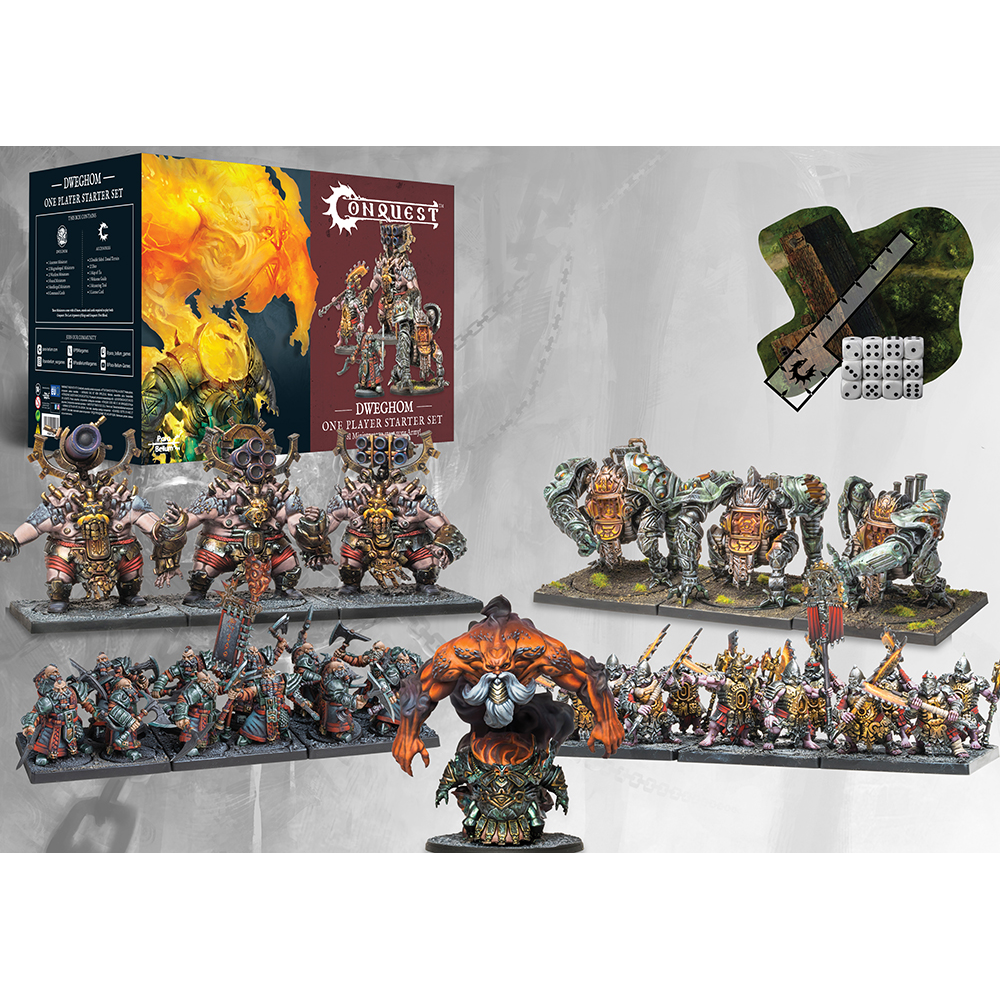 Conquest: Dweghom - 2026 Supercharged 1-Player Starter Set (Preorder)