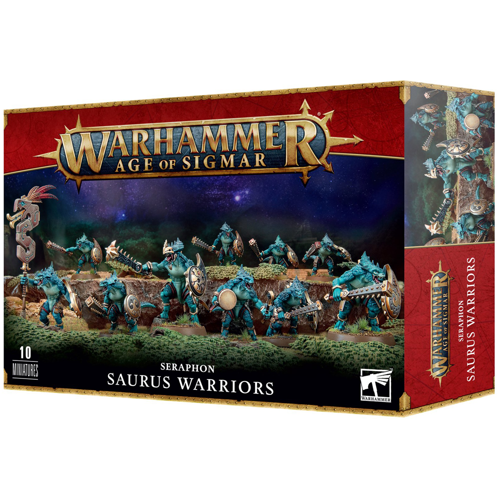 Warhammer Age of Sigmar: Seraphon - Saurus Warriors