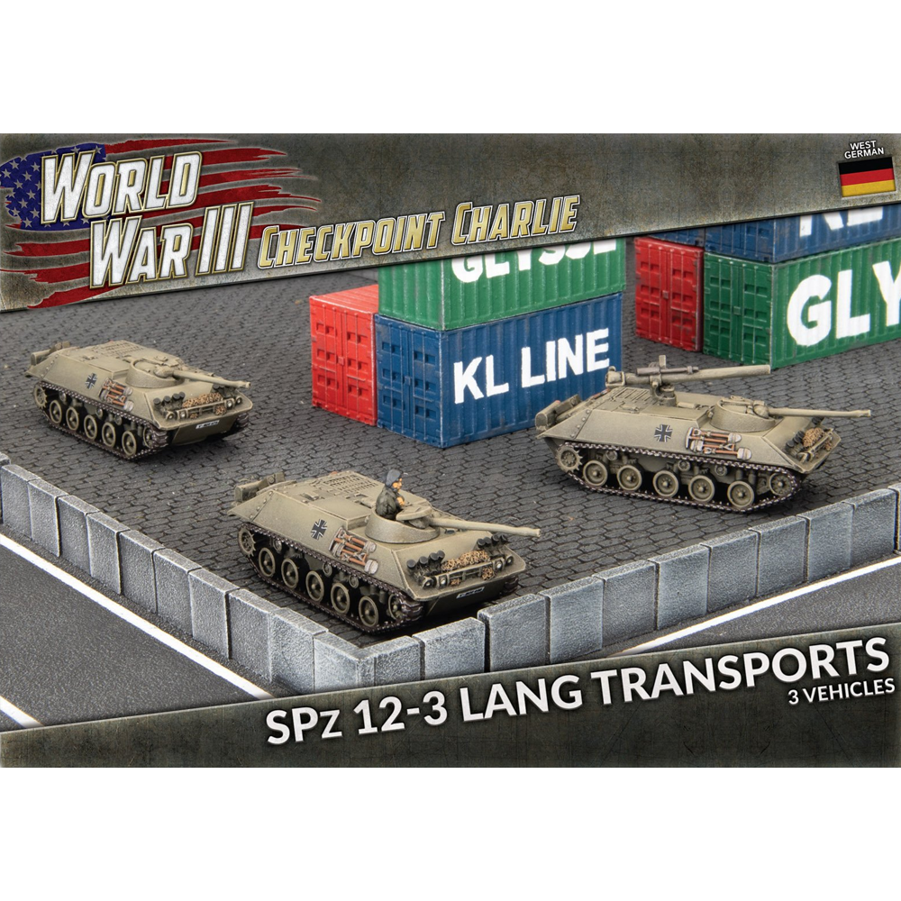 WWIII Team Yankee: West German - SPz 12-3 Lang Transport Platoon
