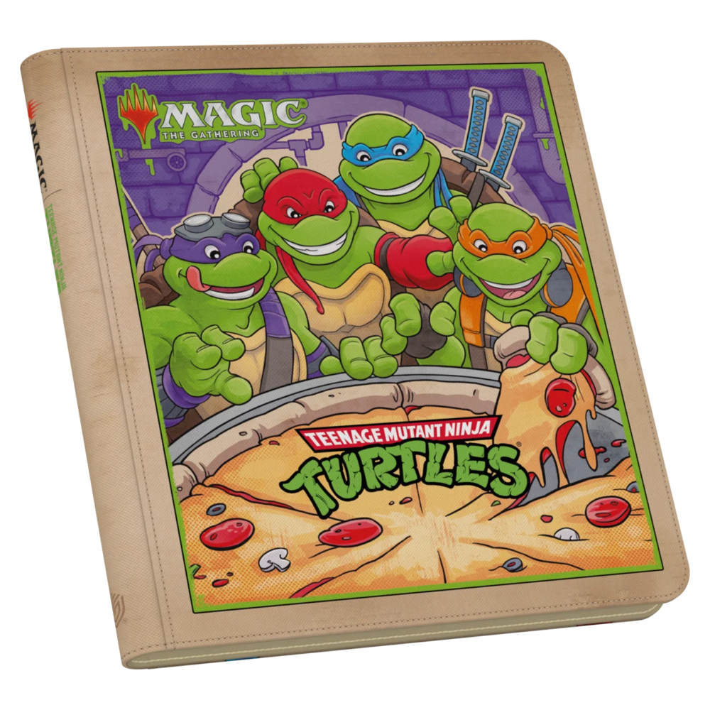 MTG 24-Pocket Zipfolio 480 TMNT: Pizza Box (Preorder)