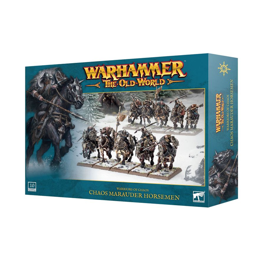 Warhammer The Old World: Warriors of Chaos - Chaos Marauders Horsemen (New Arrival)