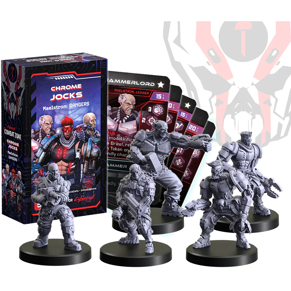 Cyberpunk Red Combat Zone: Maelstrom Gangers - Chrome Jocks