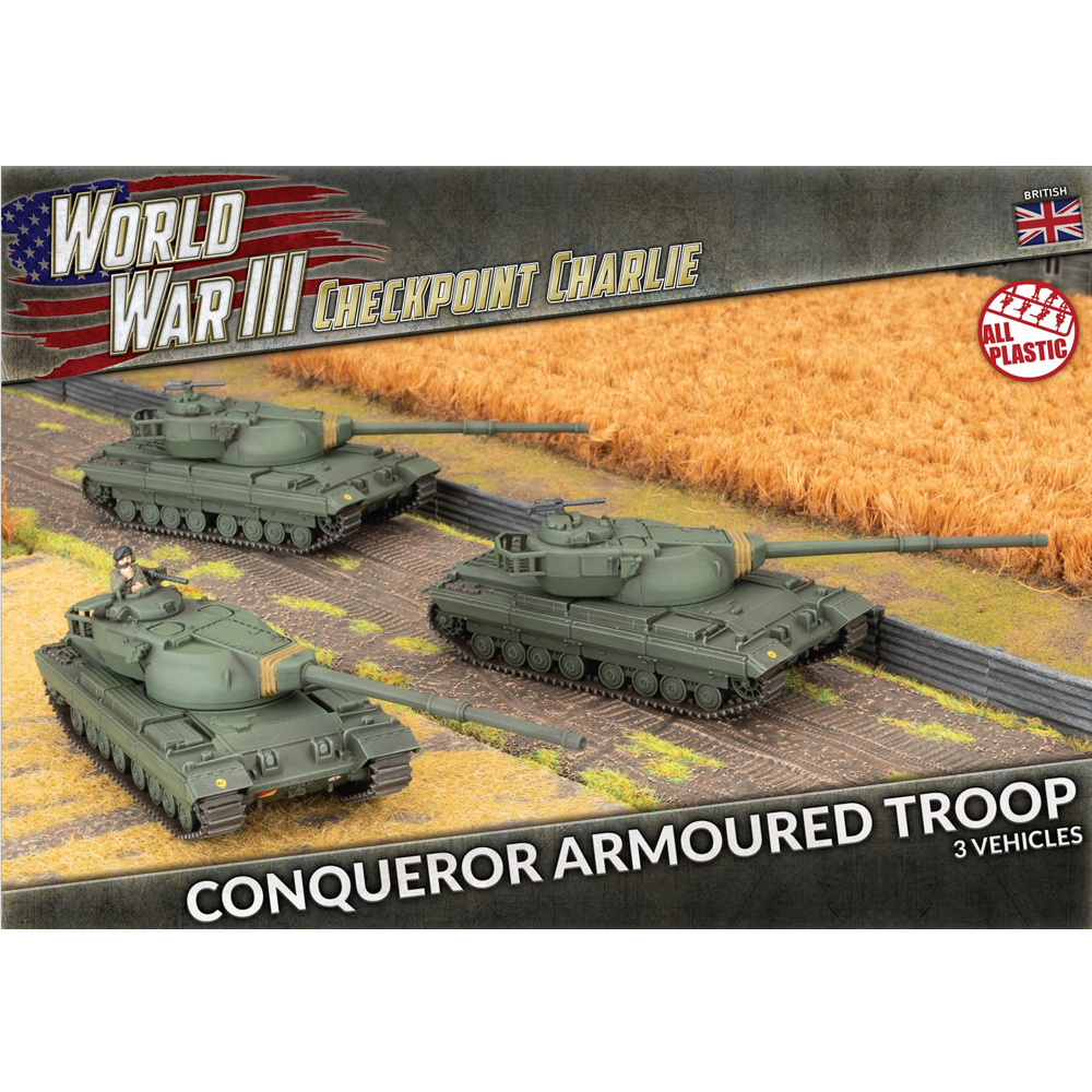 WWIII Team Yankee: British - Conqueror Armoured Troop