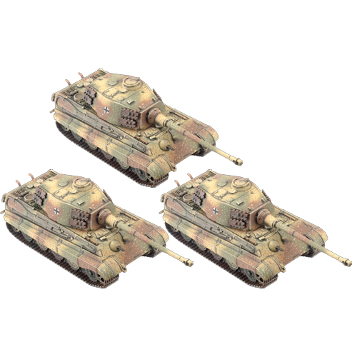 Flames of War WW2: German - Tiger II Tank Platoon
